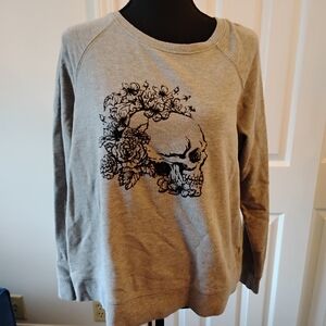 Torrid Gray Knit Top